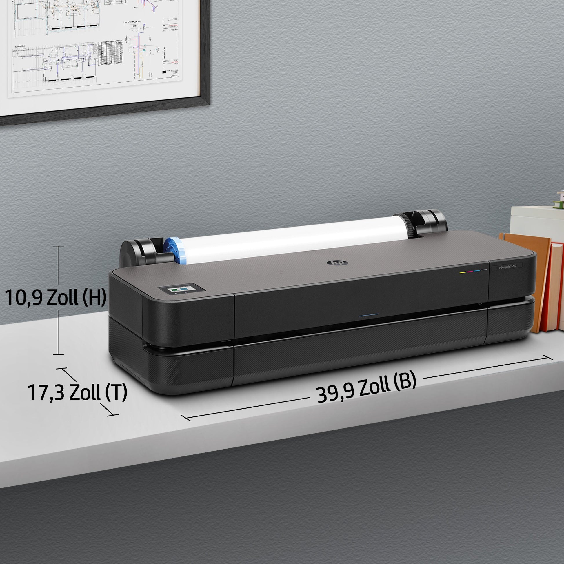HP DesignJet Studio Steel – Grossformatdrucker, 24"