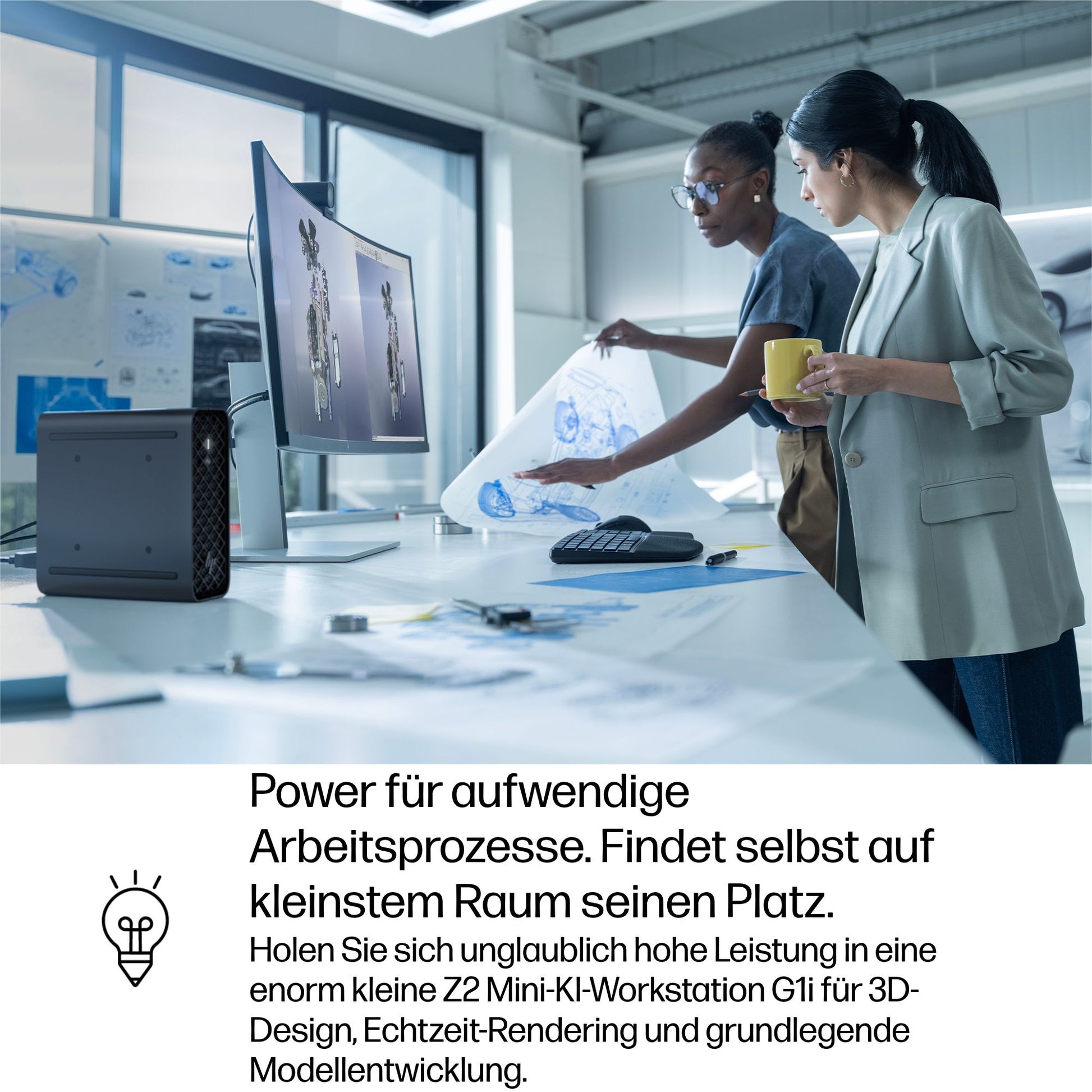 HP Micro – Intel Core Ultra 7 265K, 32 GB RAM, 1 TB SSD, NVIDIA RTX 2000 Ada 16 GB, Windows 11 Pro