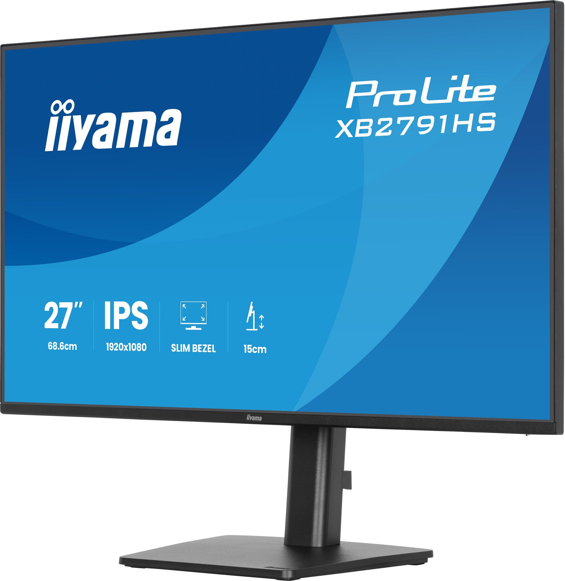 iiyama ProLite XB2791HS-B1 – 27", 1920 × 1080 (Full HD), IPS, 120 Hz