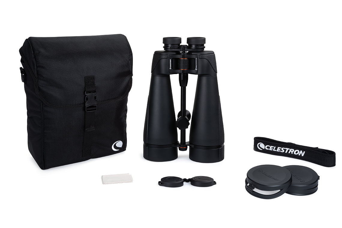Celestron SkyMaster Pro 20×80 – 20× Fernglas, 80 mm Objektiv, BaK-4, wasserdicht – Schwarz
