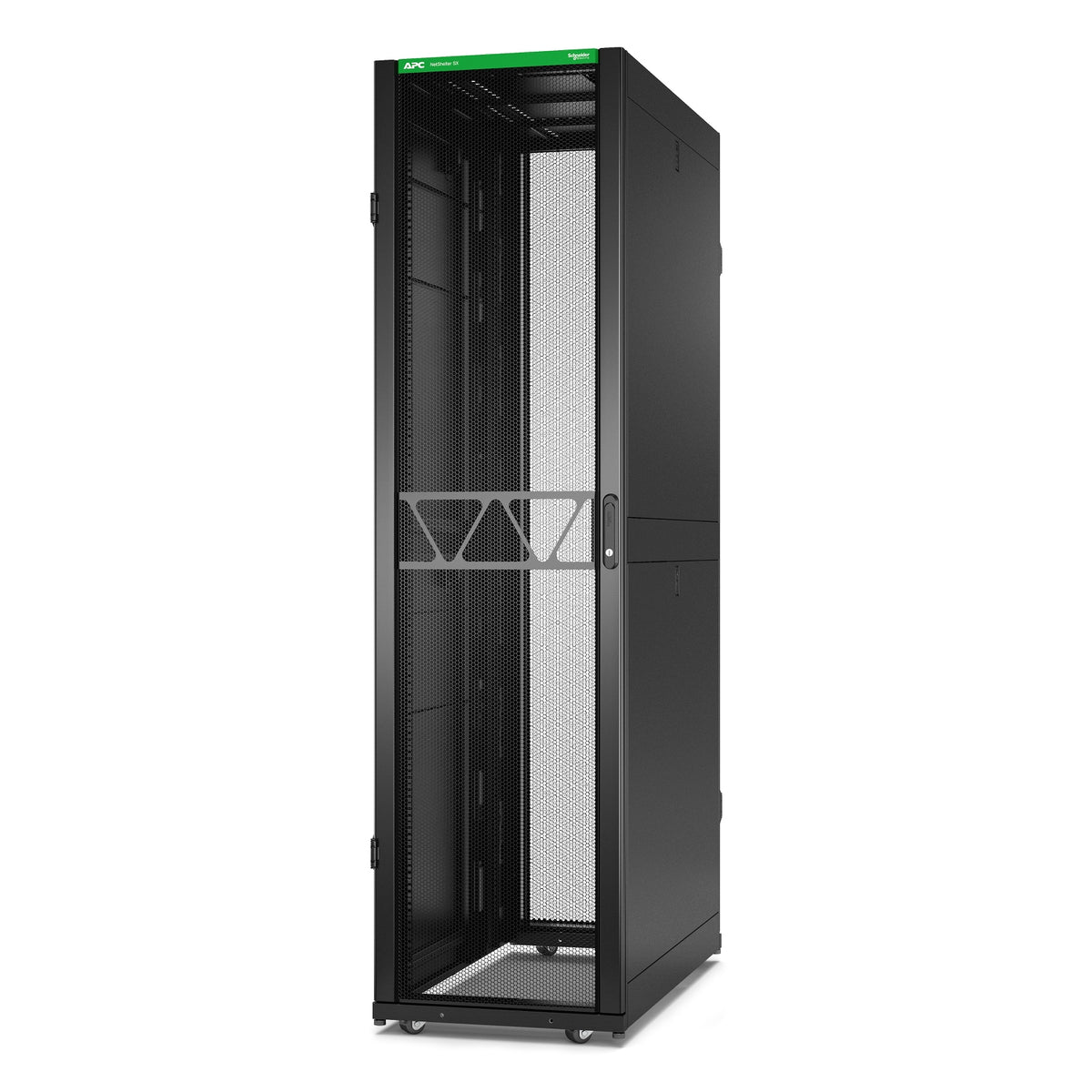 APC NetShelter SX – 19" Netzwerkschrank 48U, abschliessbar, 600 × 1200 × 2258 mm, schwarz