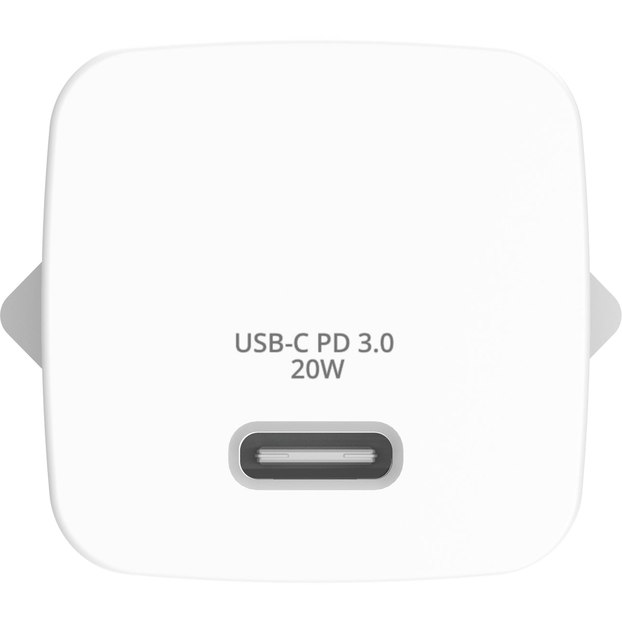 Verbatim 32396 USB-Ladegerät 20 W – USB-C×1 – PD 3.0, GaN – EU-Stecker (Typ C), Weiss
