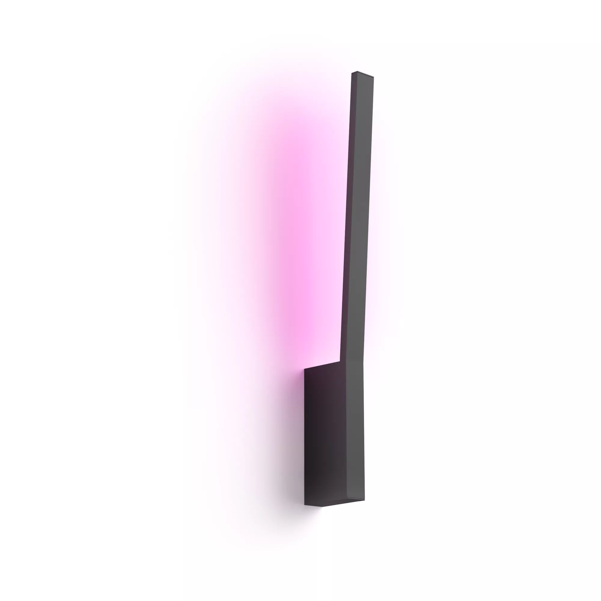 Philips by Signify Philips Hue Wandleuchte White & Color Ambiance – 850 lm, 12,2 W, 2000–6500 K, dimmbar, Bluetooth/ZigBee, schwarz