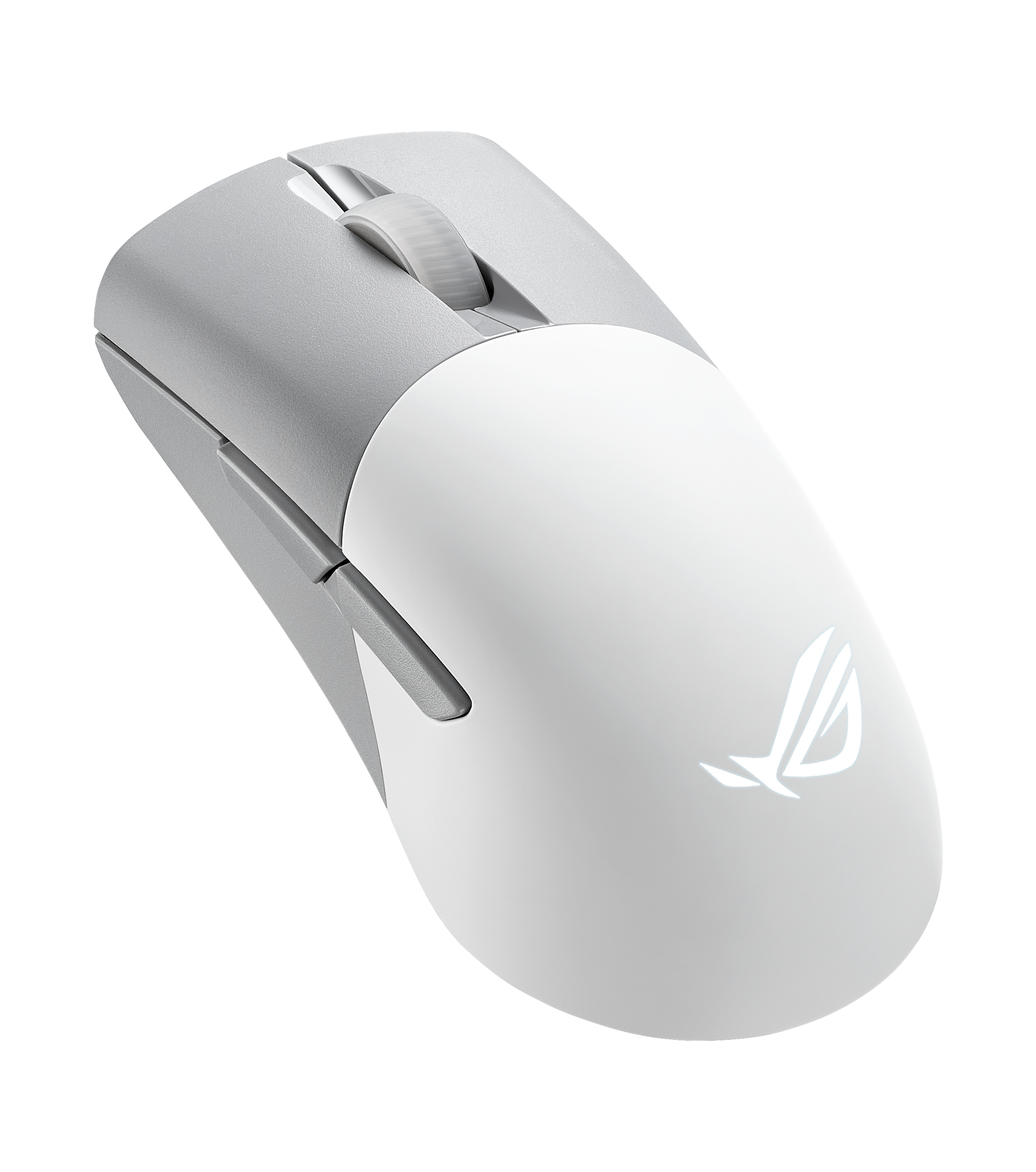 ASUS ROG Keris Wireless AimPoint – Gaming-Maus – Kabellos (Bluetooth/2,4 GHz), 36000 DPI, Rechts, Weiss