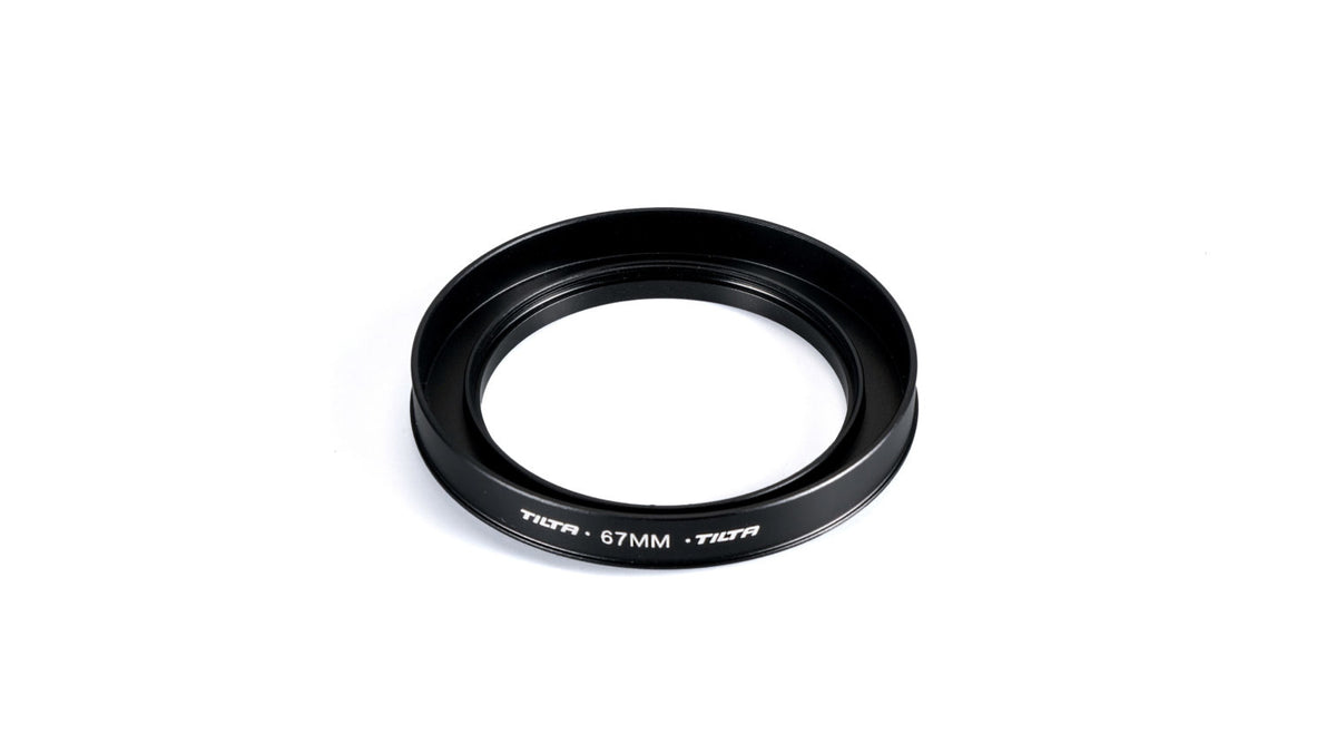 Tilta MB-T15-67 Filterhalter-Adapterring 67 mm, Aluminium – für Mini Clamp-on Matte Box – Schwarz
