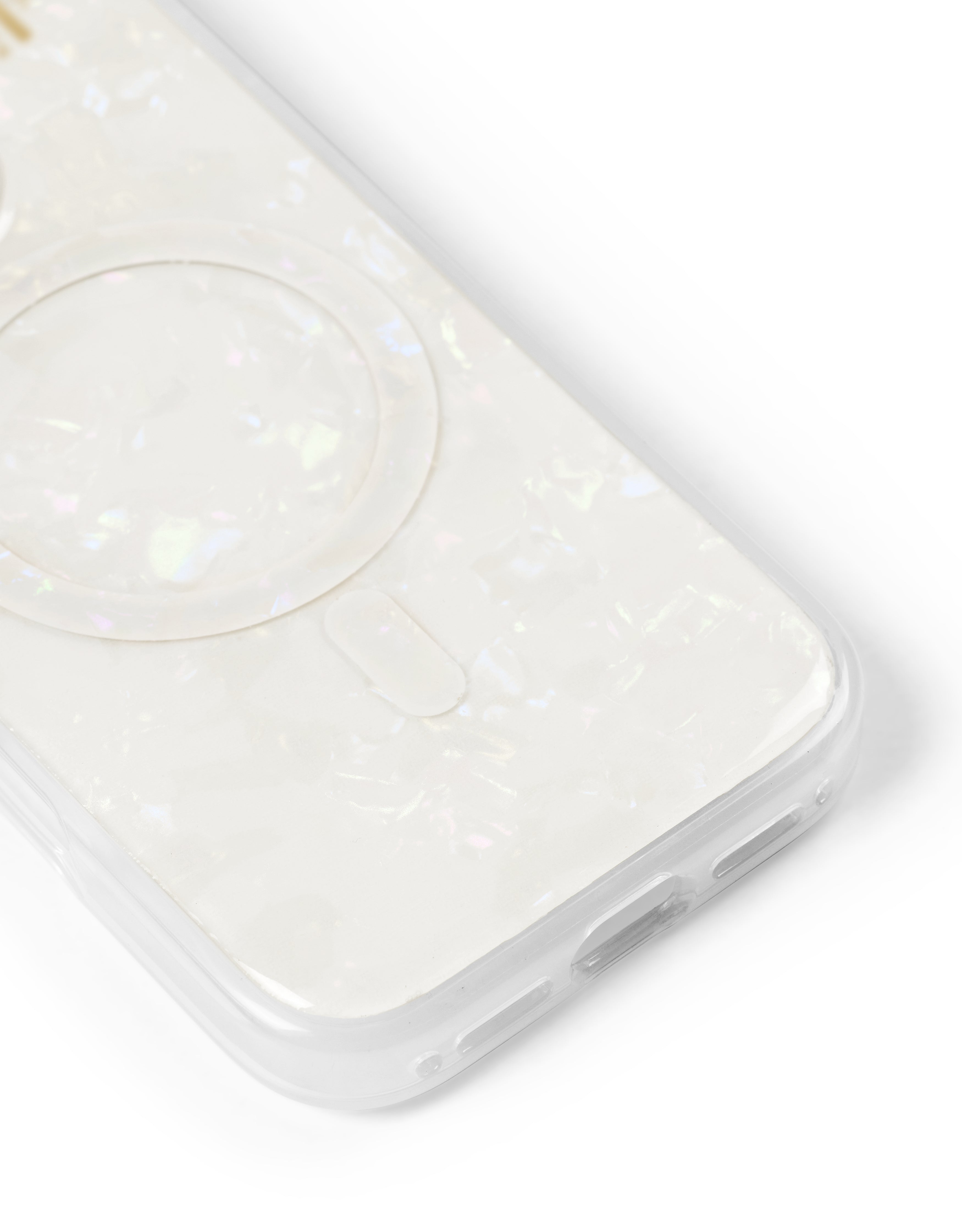 iDeal of Sweden Backcover – für Apple iPhone 16 Pro Max – MagSafe, PC+TPU, Perlmuttweiss, bis 4 m Sturzsicher