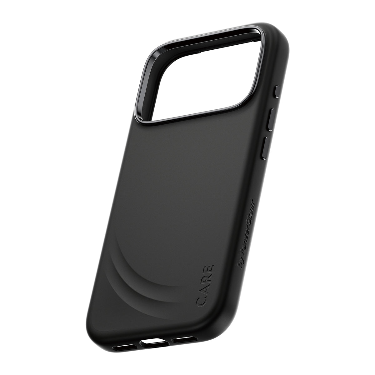 PanzerGlass CARE Flow – Backcover – für Apple iPhone 18/17 Pro, Silikon, Schwarz, bis 3,6 m Sturzsicher