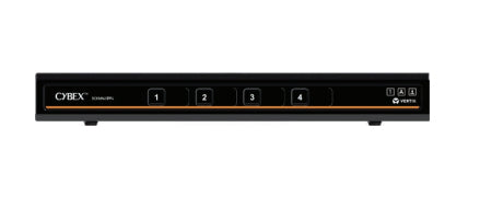 Vertiv Avocent SCKM140PP4 – 4-Port Secure KVM-Switch – USB 2.0-Hub, NIAP/PP 4.0, Desktop