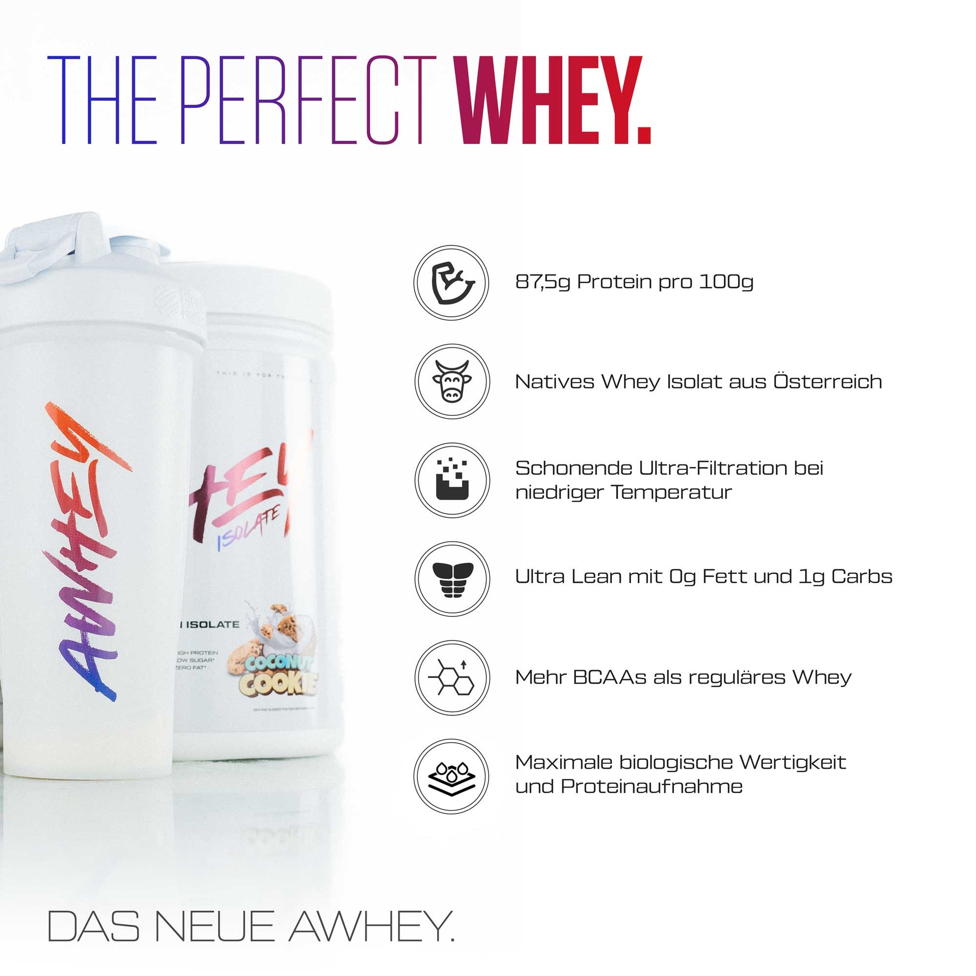 VAST Sports Whey Protein Vanille – 450 g