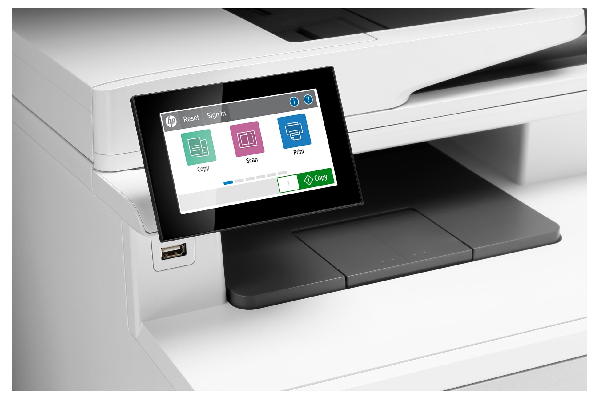 HP LASERJET ENT M480F – Farbiger Laser-MFP, 4-in-1