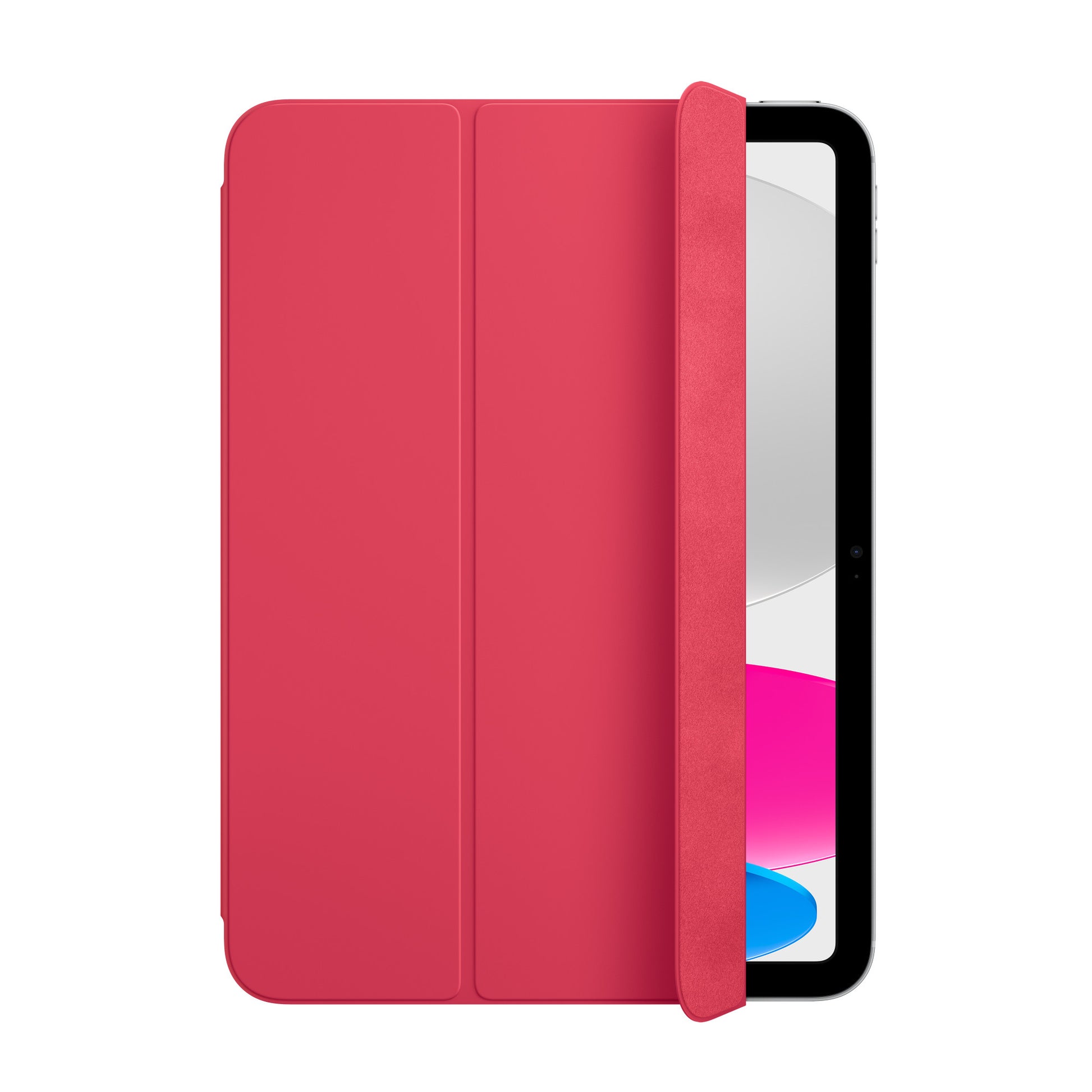 Apple Smart Folio Notebook-Schutzhülle – für iPad (A16/2025/11. Gen.), 11", Polyurethan (PU), Rot