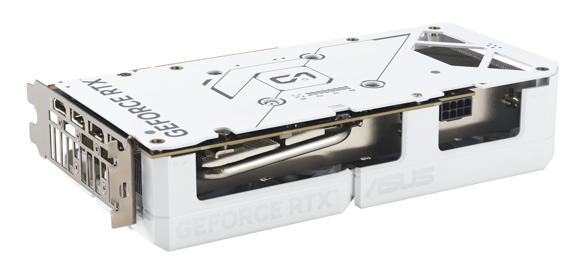 ASUS DUAL-RTX5060TI-O16G-WHITE – Grafikkarte – GeForce RTX 5060 Ti, 16 GB GDDR7, PCIe 5.0, 3×DP/1×HDMI, Weiss