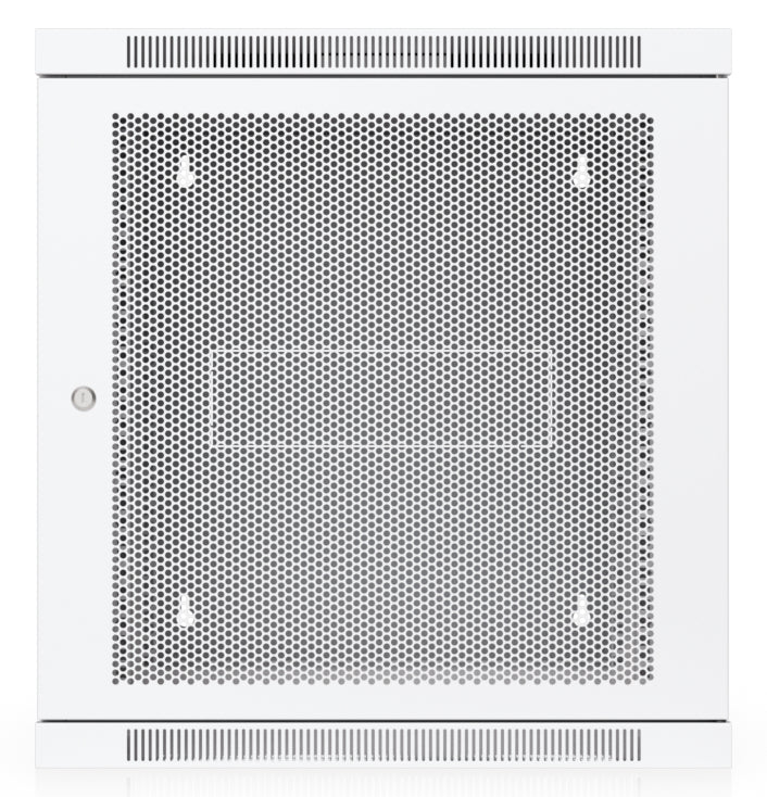 Ubiquiti UACC-Rack-12U-Wand-SW-P – 19" Wandverteiler 12U, abschliessbar, 600 × 703 × 639 mm, weiss, Stahl