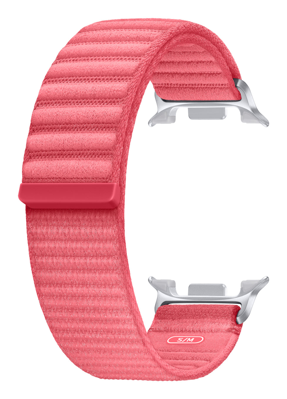 Samsung Stoffarmband, Rot, S/M, für Galaxy Watch8, Watch8 Classic