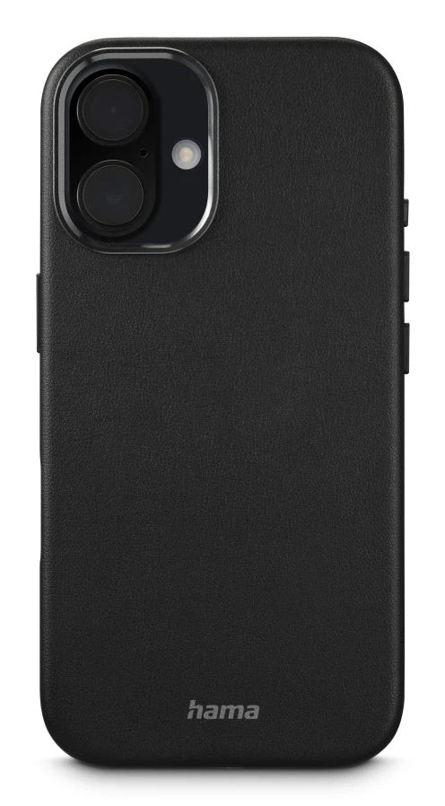 Hama Eco Premium Backcover – für Apple iPhone 16, TPU, Schwarz