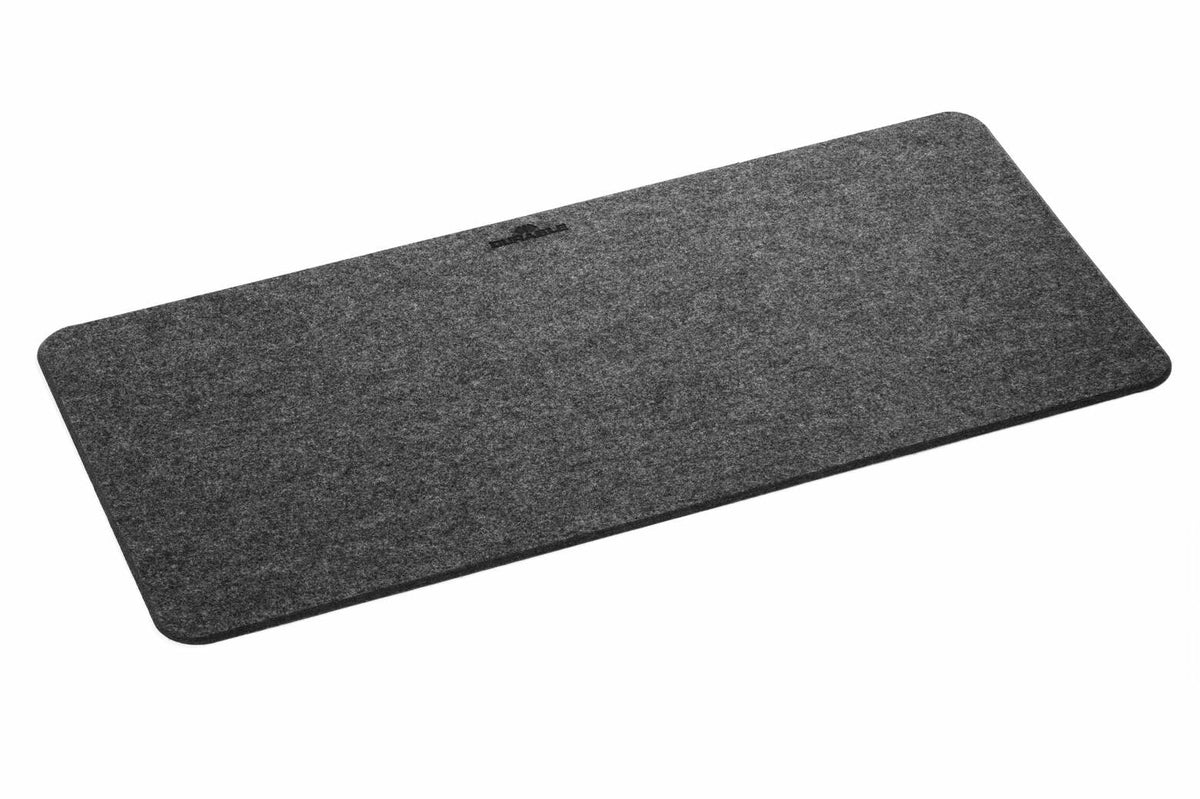 Durable Schreibtischunterlage – 700 × 330 mm, rPET-Filz, Anthrazit