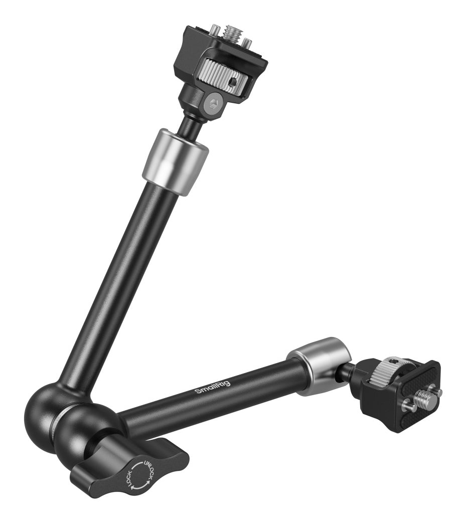 SmallRig 5308 Kamerahalterung – Klemme, Aluminium, 107,5 × 59,5 × 26,6 mm – für Universal – Schwarz/Silber