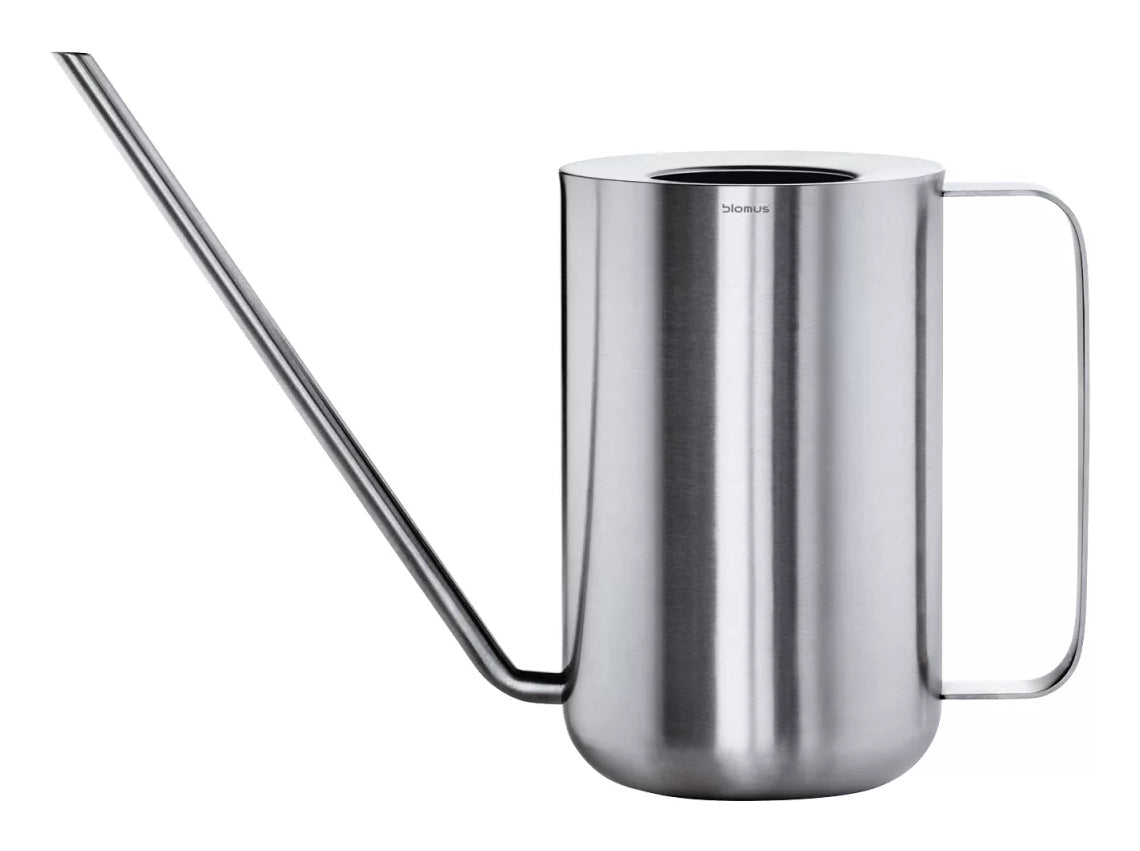 Blomus Giesskanne PLANTO – silber, Edelstahl, 32 × 19 × 11 cm, 1,5 l