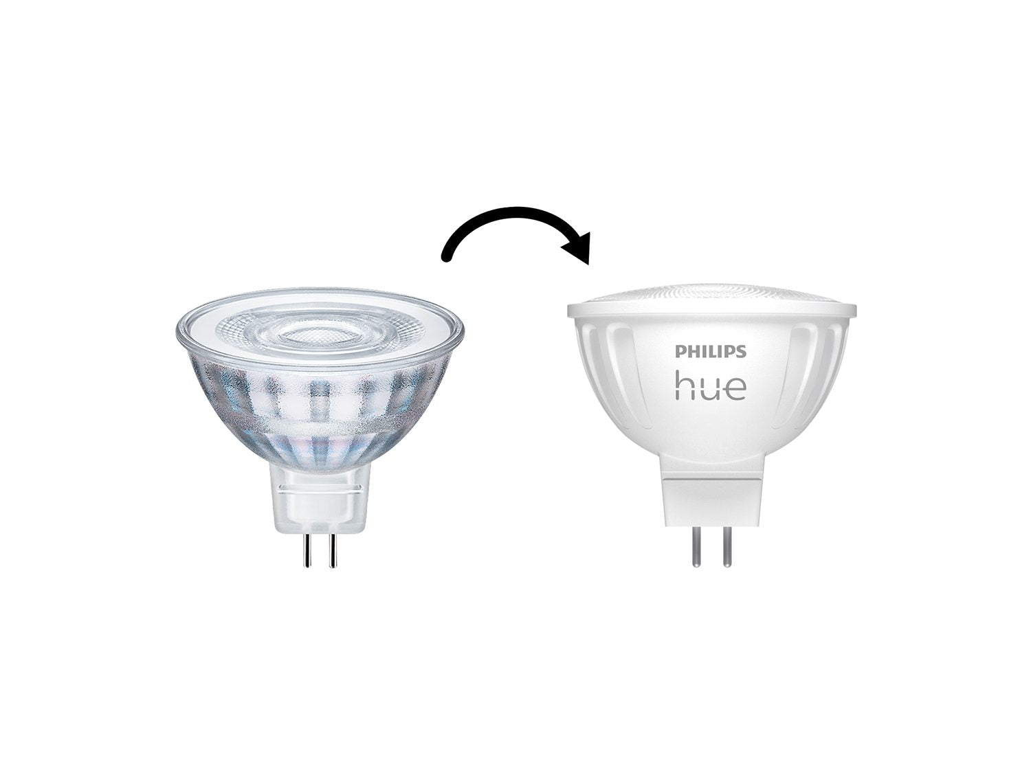 Philips White & Color Ambiance MR16 – Philips Hue, Weiss