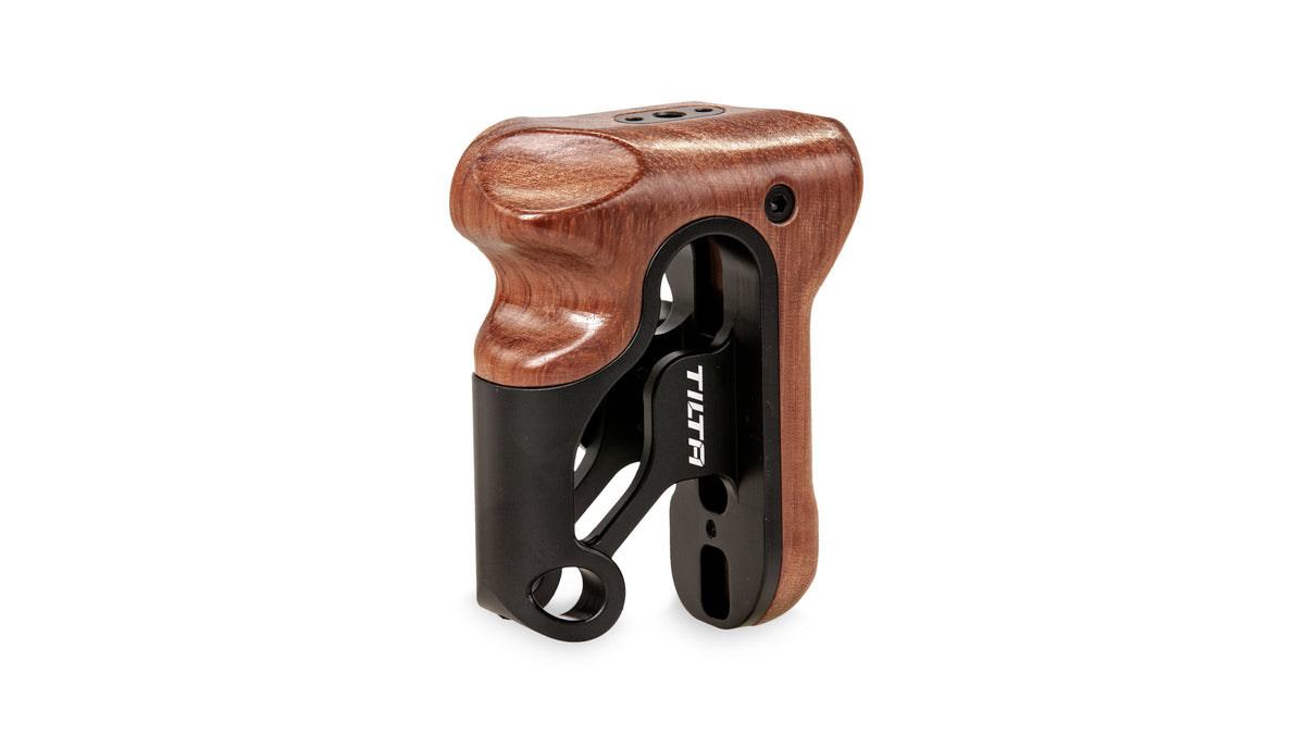 Tilta TA-LWH3-B Griff (links) – Walnuss/Schwarz, 1/4-20" – 227 g