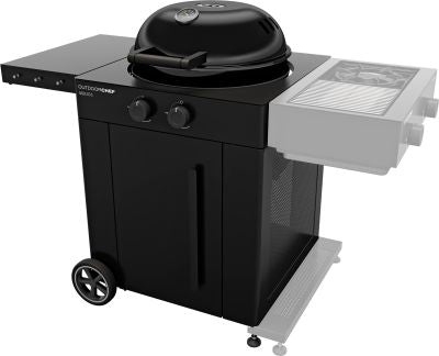 Outdoorchef Gasgrill AROSA 570 G – 57 cm Grillfläche, 2 Brenner, 9,5 kW – Schwarz