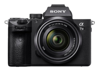 Sony Alpha 7 III Kit 28–70mm f/3.5–5.6 OSS – Vollformat, 24,2 MP, 4K, Schwarz
