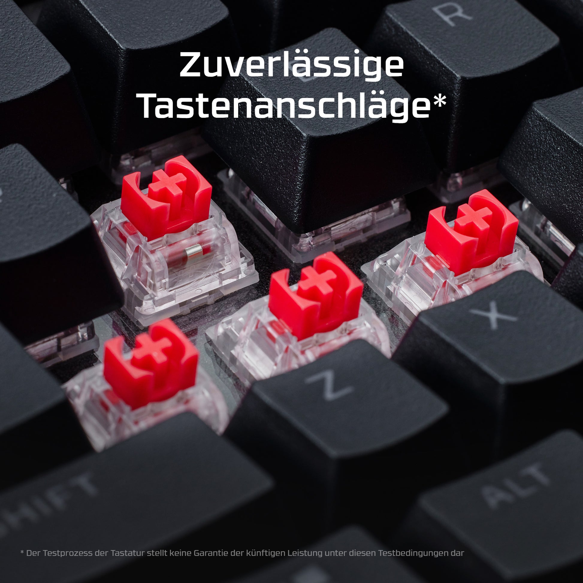 HyperX Alloy Rise – Gaming-Tastatur – mechanisch, USB, RGB – für PC, PlayStation & Xbox