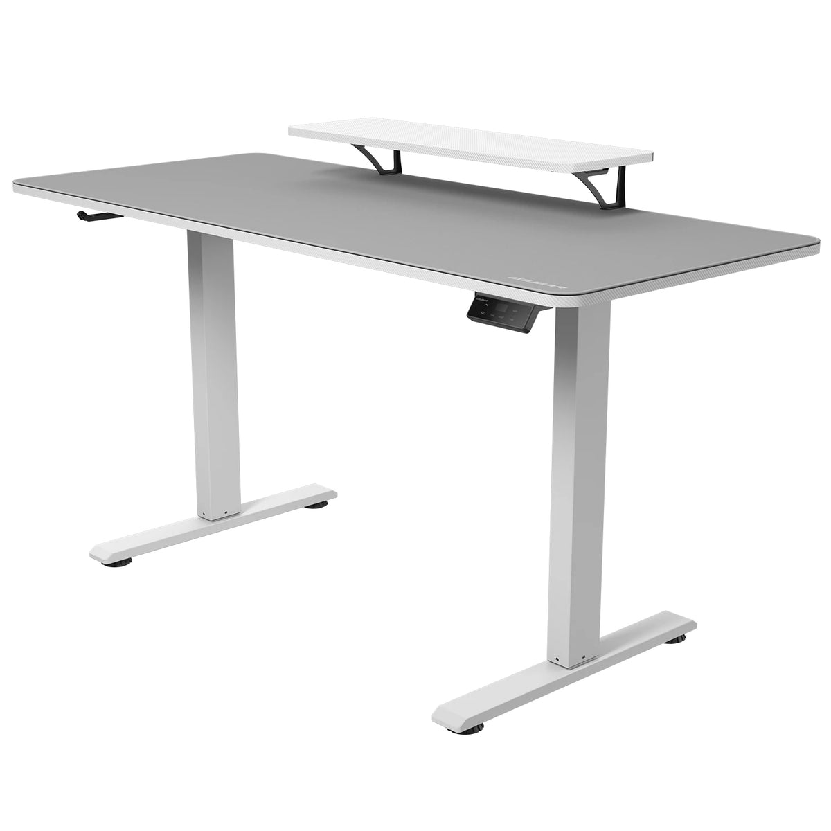 COUGAR Gaming COUGAR E-Star 140 – Höhenverstellbarer Tisch, 120 × 60 cm, elektrisch, 72–117 cm, 60 kg, Weiss