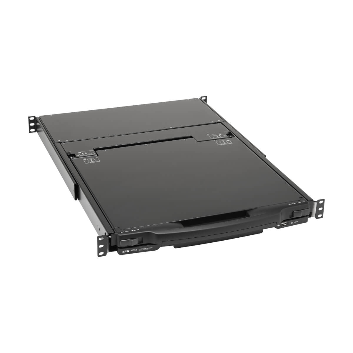 Tripp Lite B030-DP08-17D – 17" Rack-LCD-Konsole – 1920 × 1080, 8-Port KVM, USB 2.0-Hub – 1U