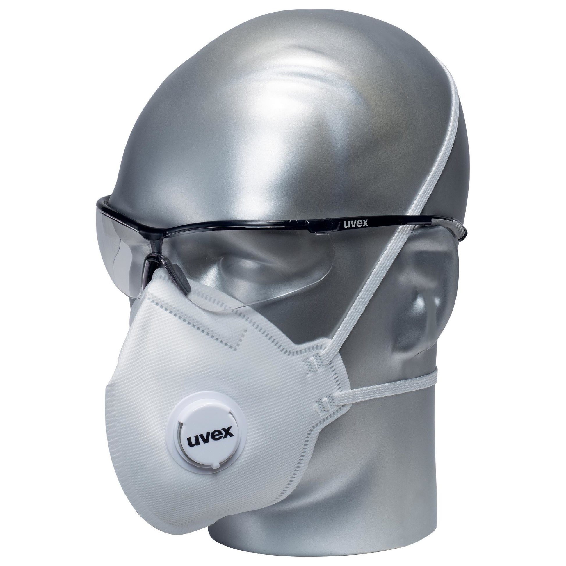 Uvex Einwegmaske silv-Air c 3310 FFP3 weiss 210 × 40 mm – 15 Stück