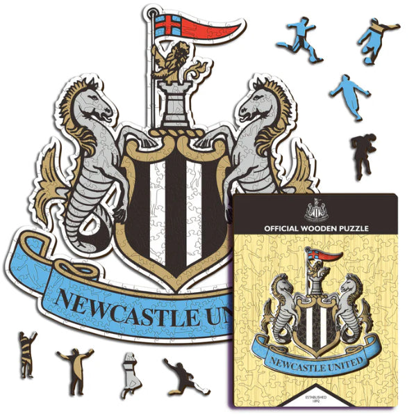 Iconic Puzzles Newcastle United FC - Logo – Logikspiel, 1 Spieler, ab 10 Jahren, mehrsprachig