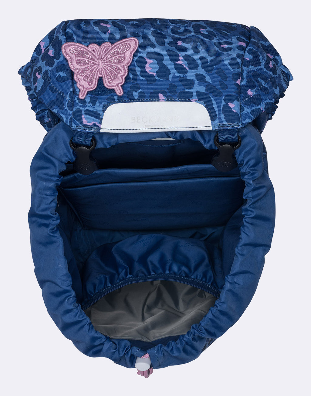 Beckmann Schulrucksack Classic – Tiger, Rosa – 24×37×25 cm – 940 g