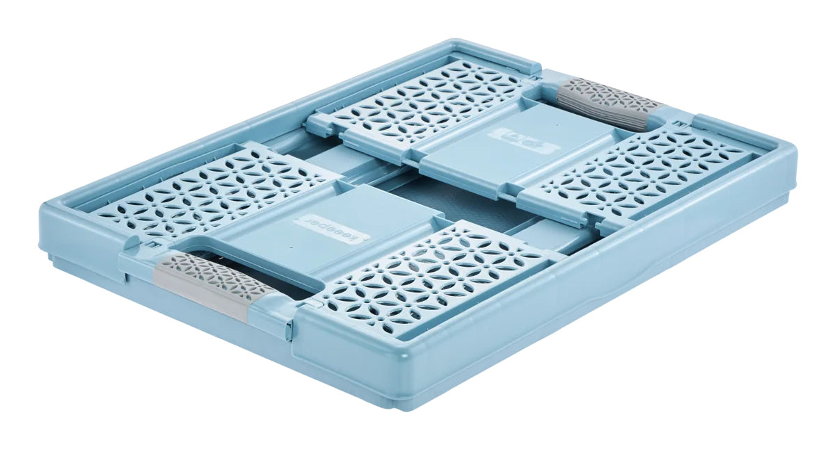 keeeper Lea Klappbox 32 l – faltbar – Polypropylen – blau – 350 × 235 × 350 mm