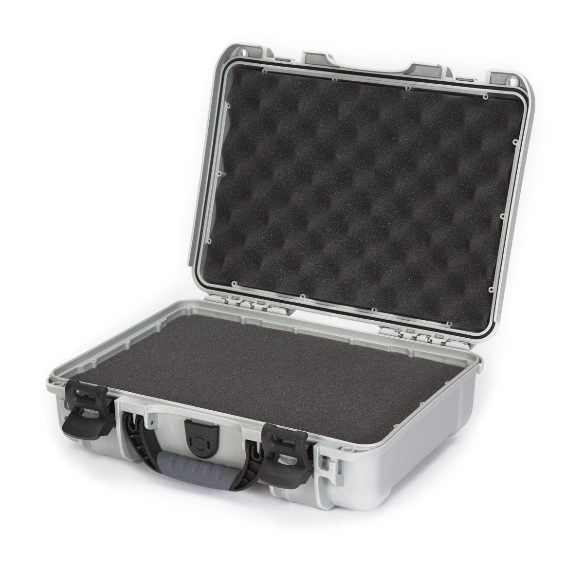 Nanuk Schutzkoffer 910 – Kunststoff, Silber, 36,3 × 12 × 28,2 cm
