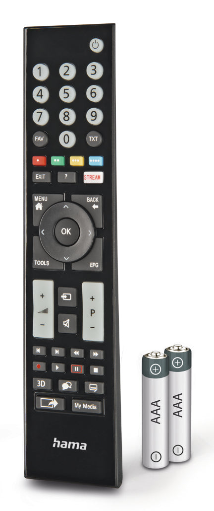 Hama TV-Fernbedienung – für Grundig, IR, schwarz