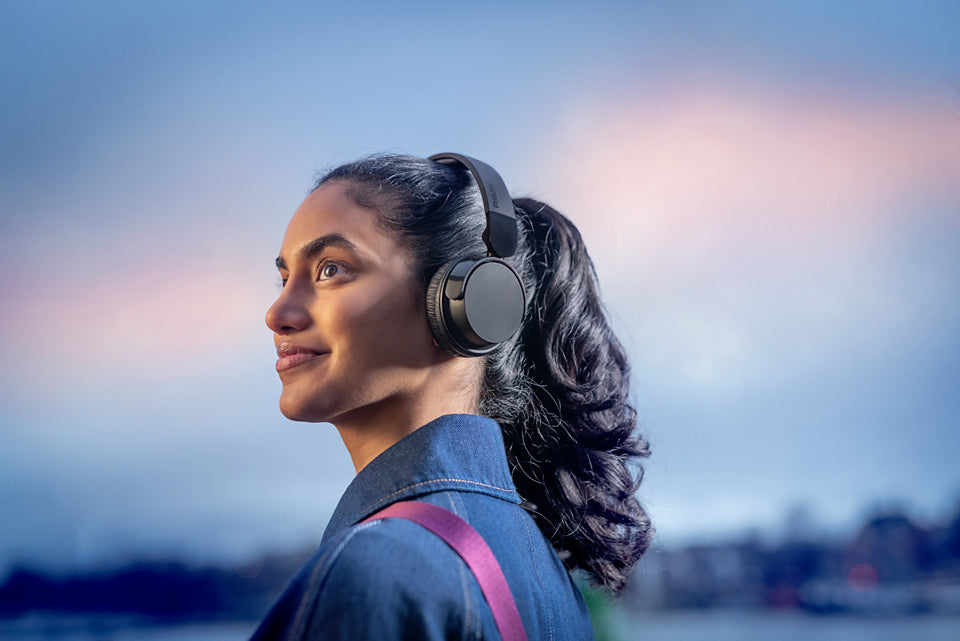 Philips TAH4209BK/00 On-Ear Kopfhörer – Stereo, BT, Schwarz, BT 5.3