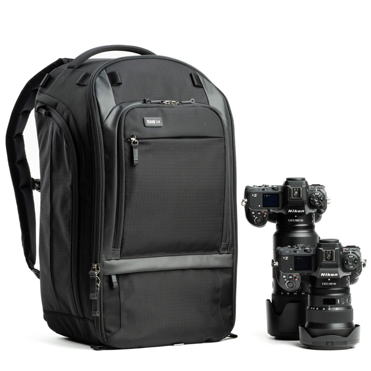 Think Tank Walker Pro Kamerarucksack – Nylon, 30 l – für System- & Spiegelreflexkameras – Schwarz