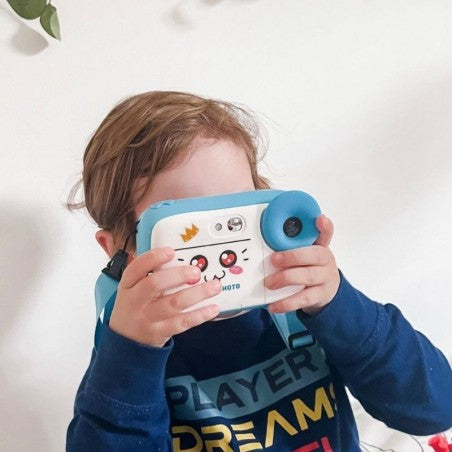 AgfaPhoto Realkids – Kompaktkamera, 10 MP, 720p, Blau