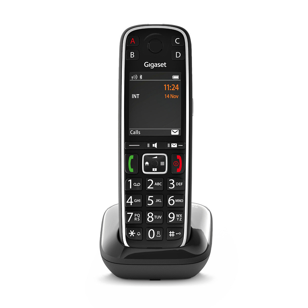 Gigaset E720 – Grosstastentelefon, Bluetooth, Schwarz