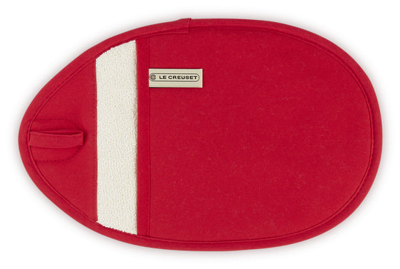 Le Creuset Topflappen 20 × 32 × 1 cm, Baumwolle, Rot