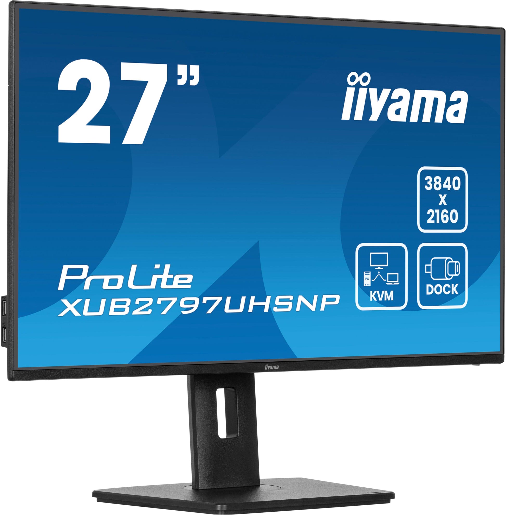 iiyama XUB2797UHSNP-B1 – Monitor, 27" 4K UHD (3840 × 2160), 350 cd/m²