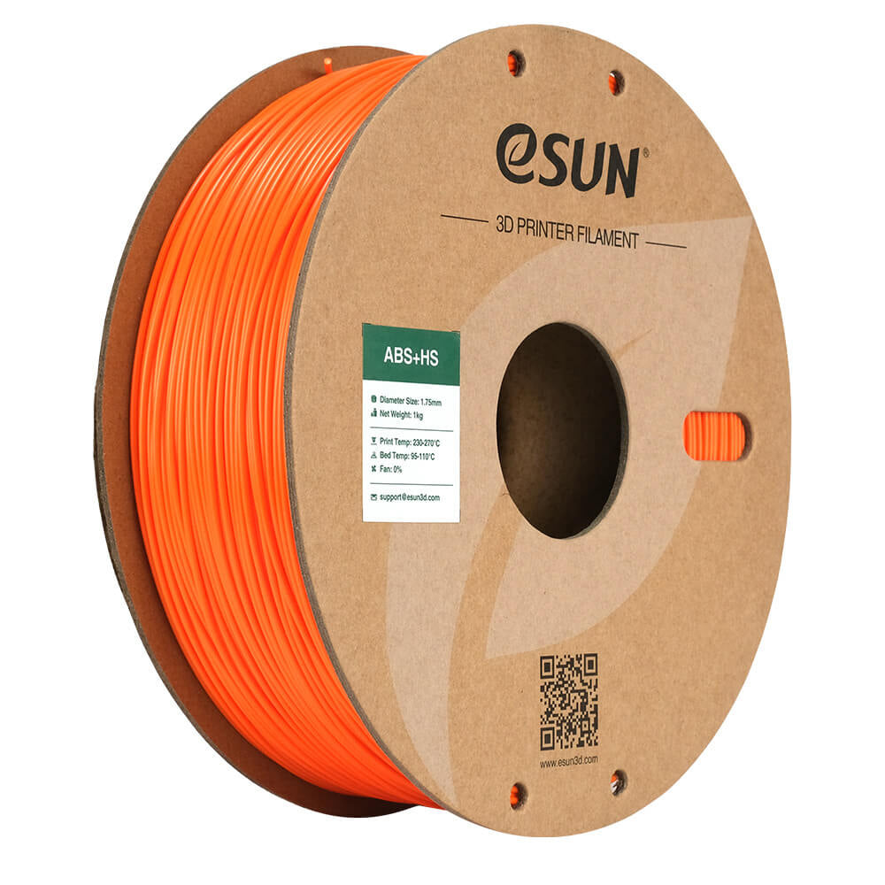 eSUN 3D-Drucker-Filament ABS+ HS 1,75 mm Orange, 1 kg