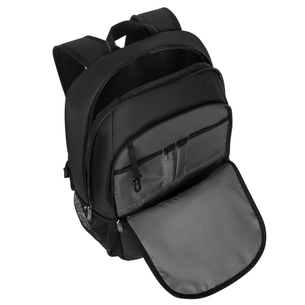 Targus Notebook-Rucksack Classic – für 16″, 19 l, reflektierend, Polyester – Schwarz, 335 × 450 × 105 mm