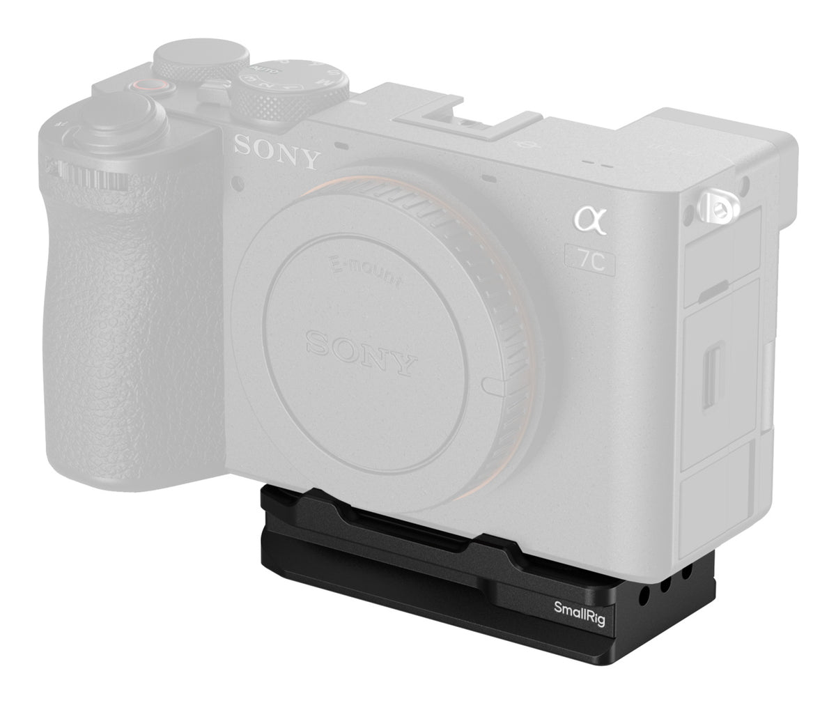 SmallRig MD5423 Arca-Swiss Montageplatte – für Sony Alpha 7S III, Alpha 7R III, Alpha 7 III und andere – Schwarz
