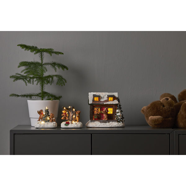 Star Trading Tedville Dekorationsfigur – 18 × 16 × 13 cm – Mehrfarbig