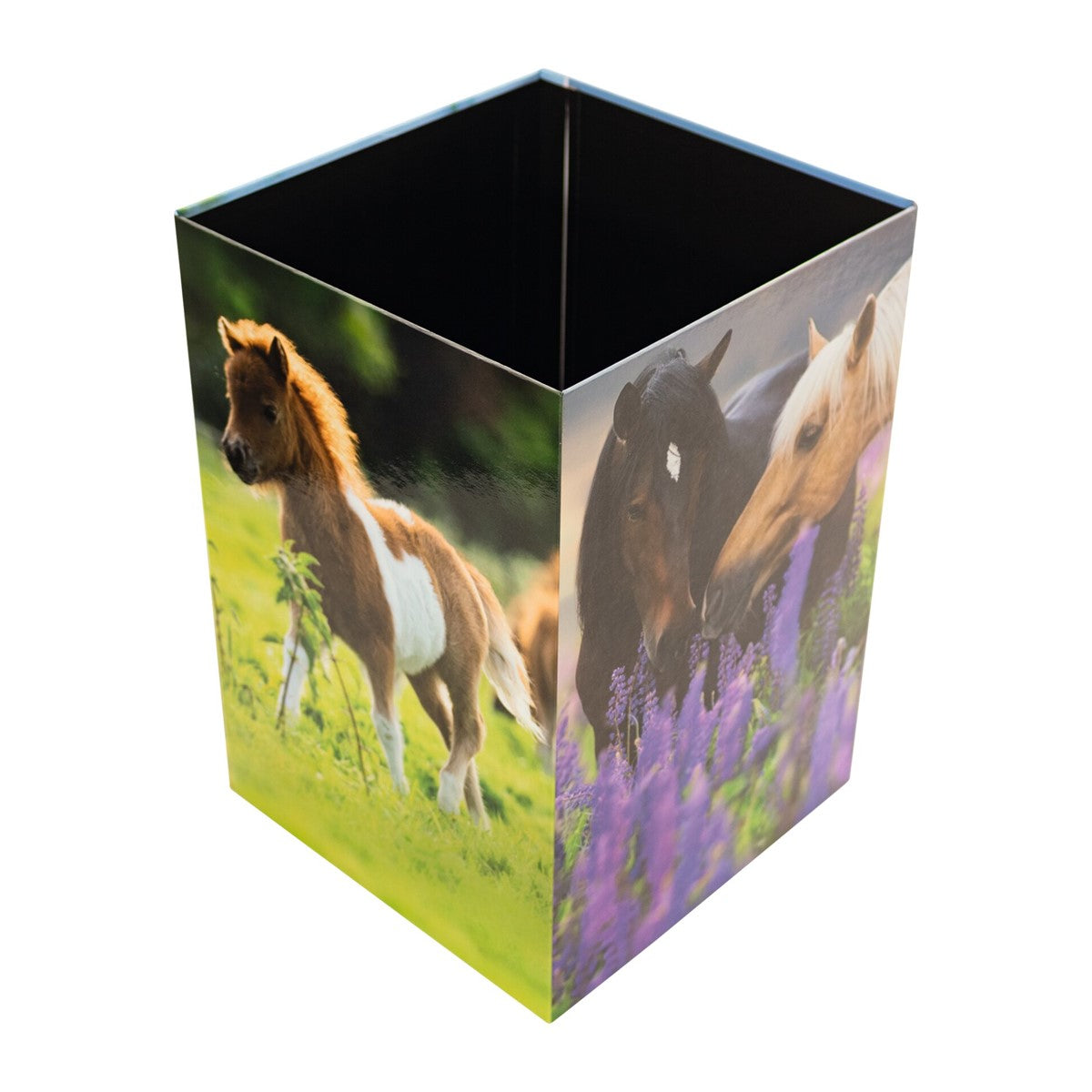Herma – Papierkorb – 15 l – Karton, braun – B × H × T 220 × 315 × 230 mm