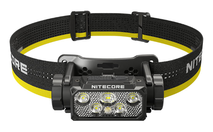 Nitecore Stirnlampe HC60 UHE – 1600 lm, 157 m, IP68, Laufzeit 200 h – Schwarz