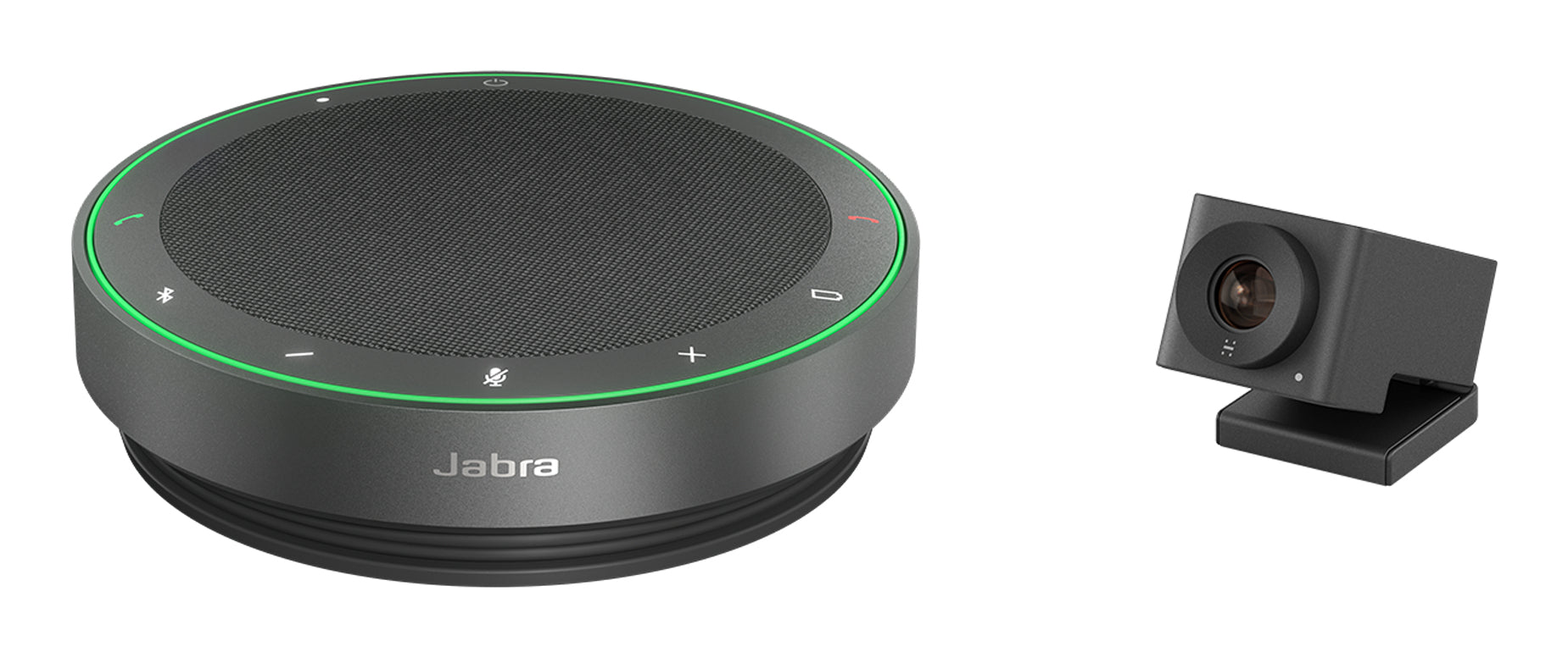 Jabra BYOD Room Kit – Full HD Videokonferenzsystem, mit Speak2 75 & Cam IQ, Schwarz