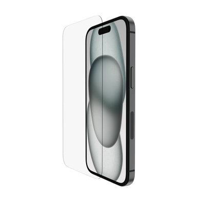 Belkin Displayschutz (Panzerglas), Antibakteriell – für iPhone 14 Pro/15/16