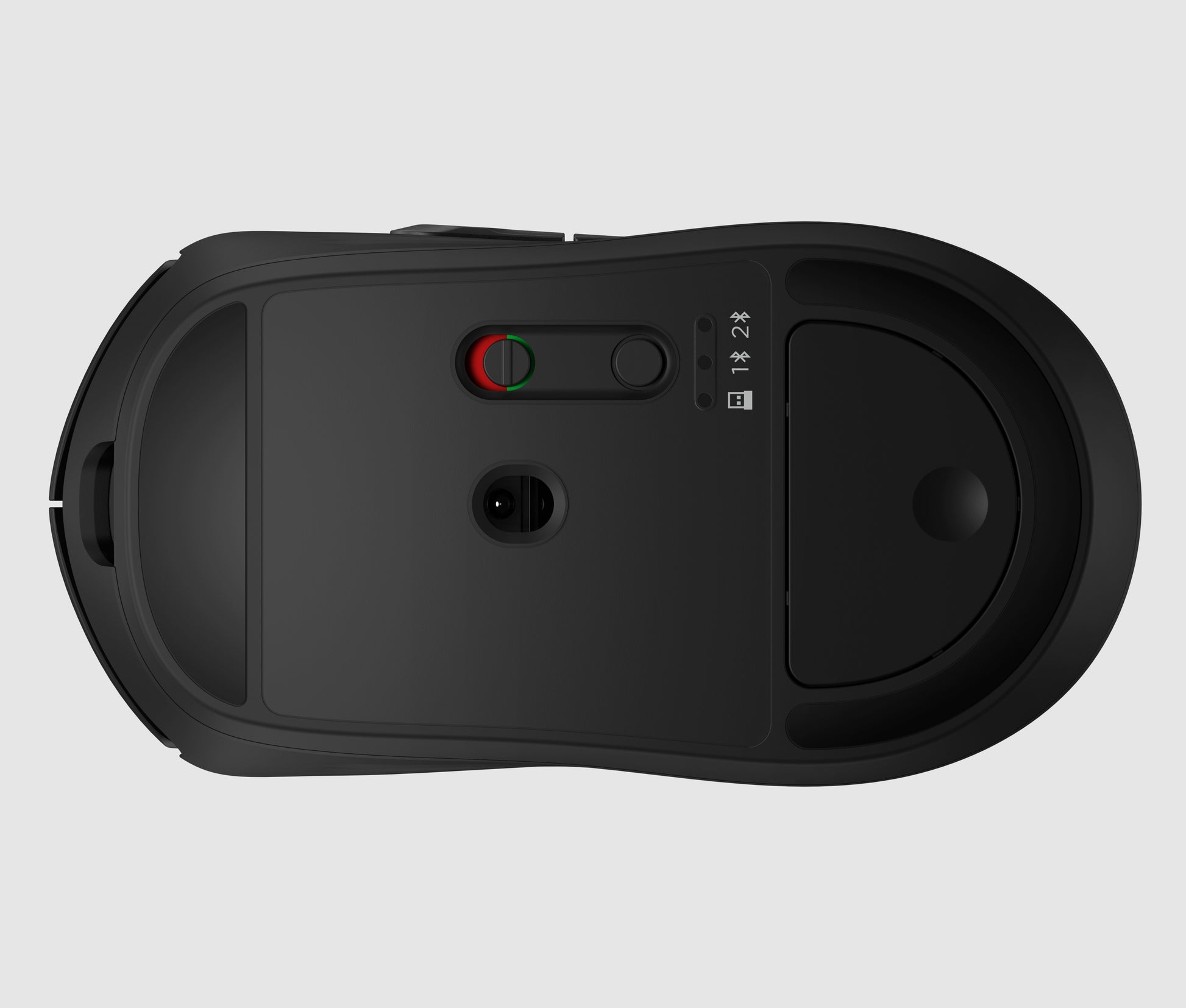 HP 700 – Maus – Kabellos (Bluetooth/2,4 GHz), 6000 DPI, beidhändig, Schwarz